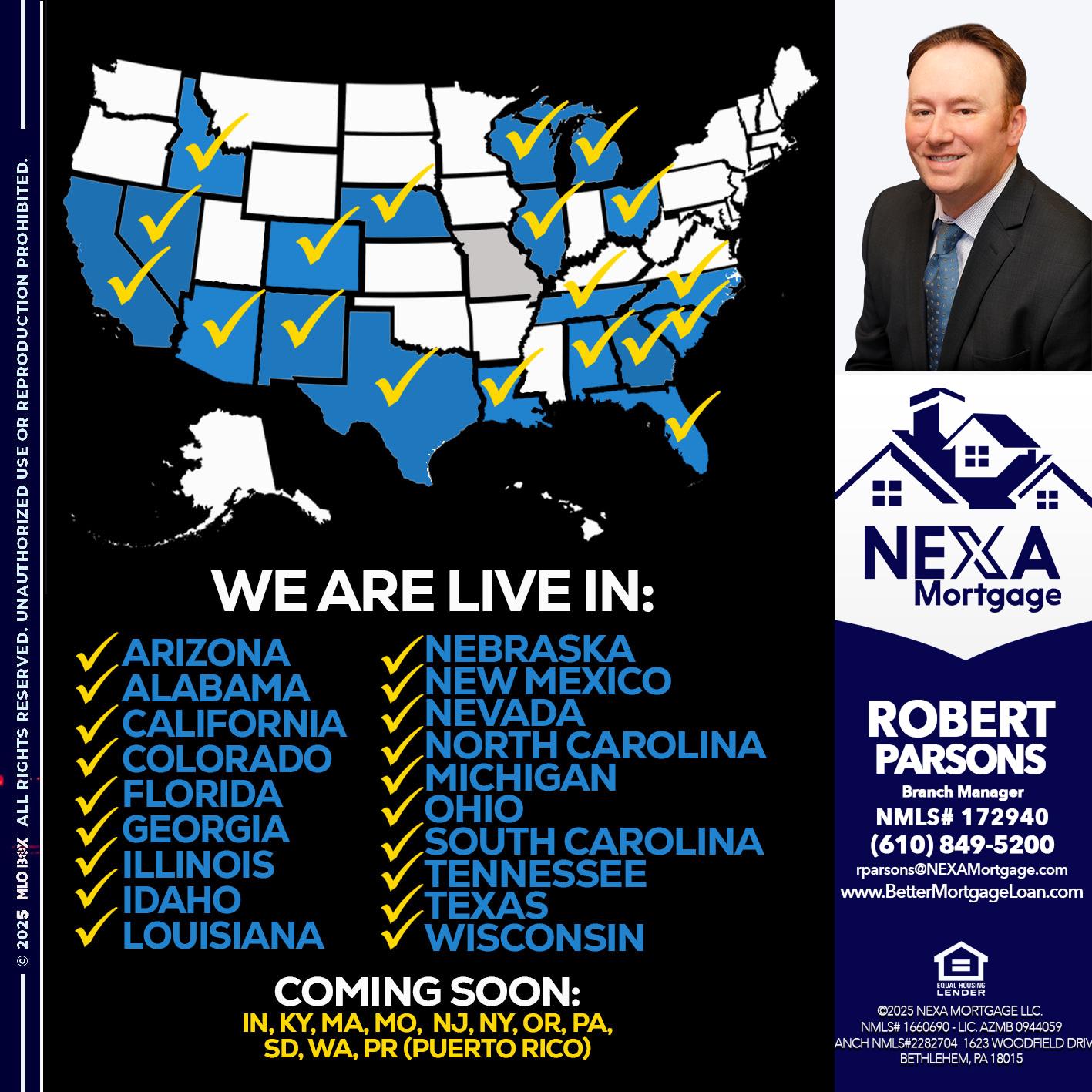 New Mexico live - Robert Parsons -Mortgage Loan Originator