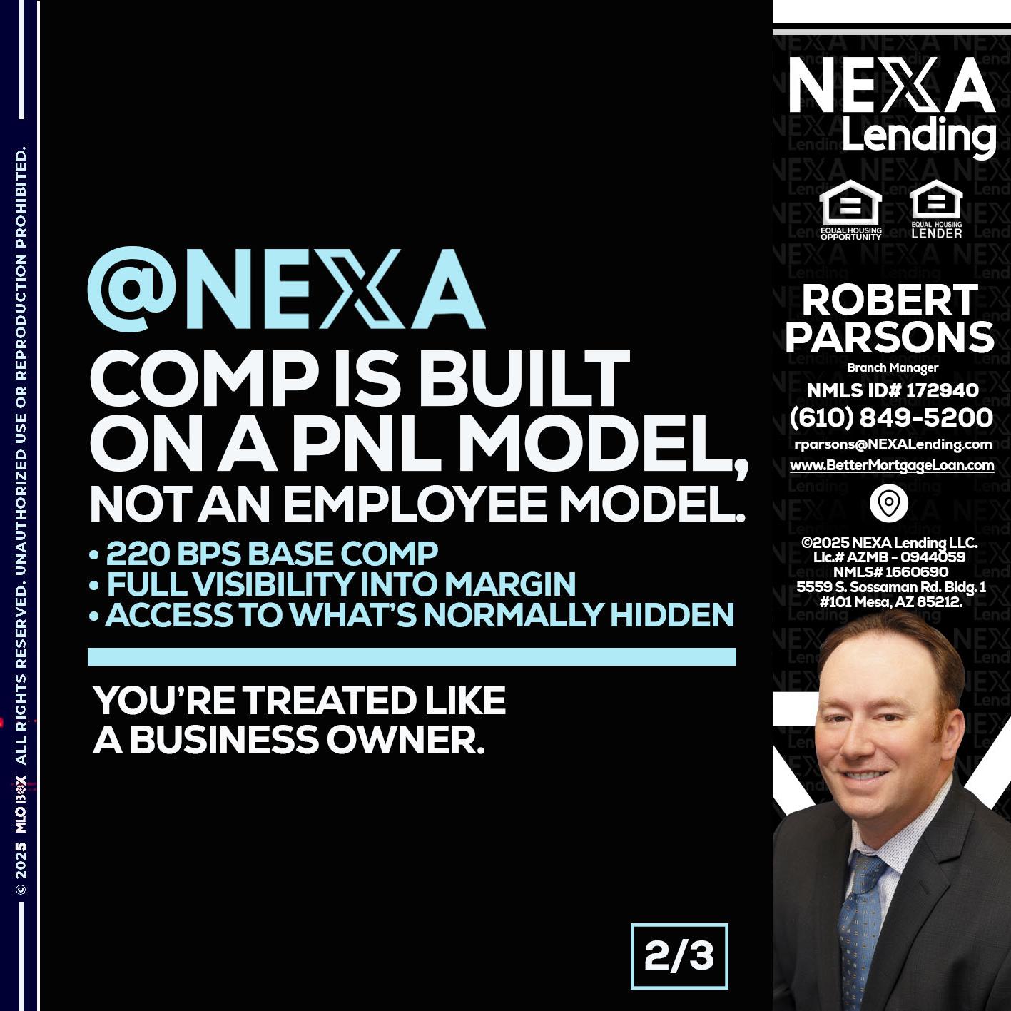 2 OF 3 - Robert Parsons -Mortgage Loan Originator