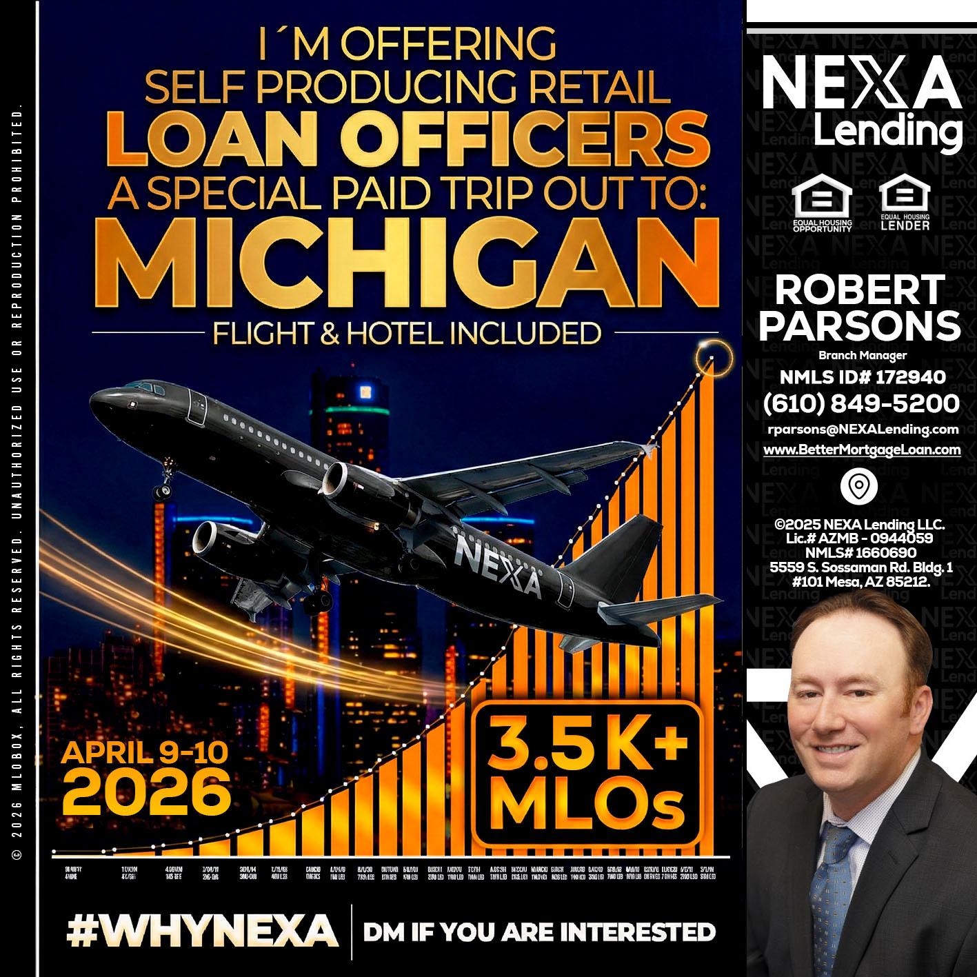 3.5K - Robert Parsons -Mortgage Loan Originator