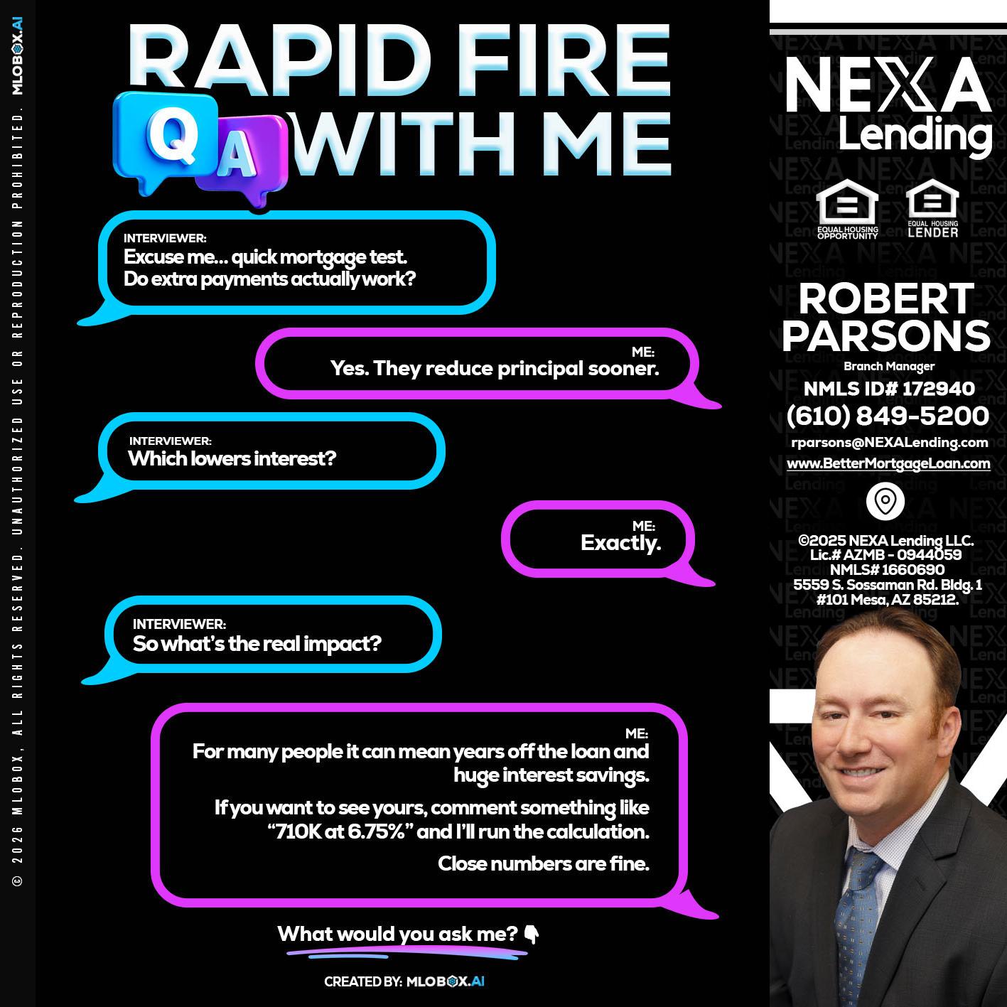 RAPID QA - Robert Parsons -Mortgage Loan Originator