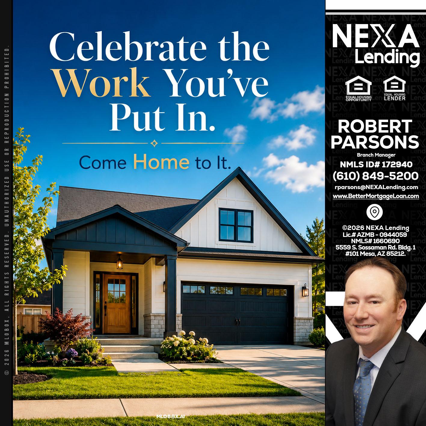 celebrate Labor Day - Robert Parsons -Mortgage Loan Originator